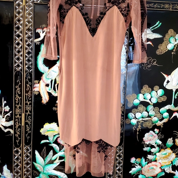 NWOT For Love and Lemons Lotus Mini Dress - Picture 5 of 10